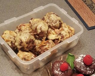 Зразы с перепелиным яйцом