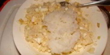 зразы с рисом и яйцом