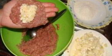 зразы с рисом и яйцом