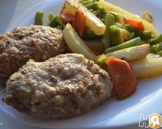 Зразы с сыром и маслинами