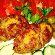 Рецепт Зраз с сыром в духовке