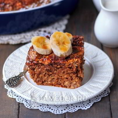 Геркулесовая каша в духовке