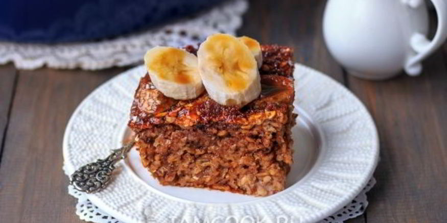 Рецепт геркулесовой каши в духовке