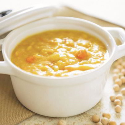 Гороховая каша с луком