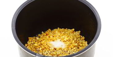 гороховая каша в мультиварке-скороварке