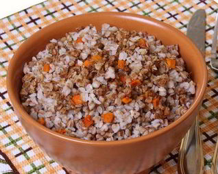 Душеновская гречка с мясным фаршем