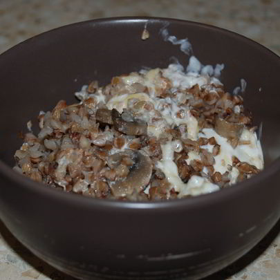 Гречка по-ярославски с грибами