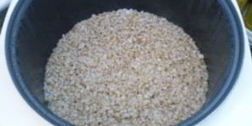 гречка под соусом