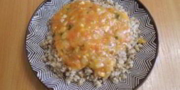 гречка под соусом