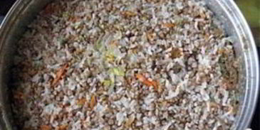 гречка с брокколи