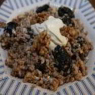 Рецепт Гречки с черносливом и грецкими орехами