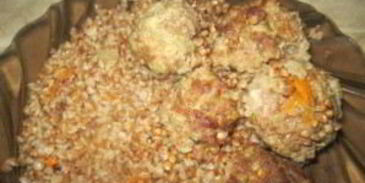 гречка с фаршем в духовке