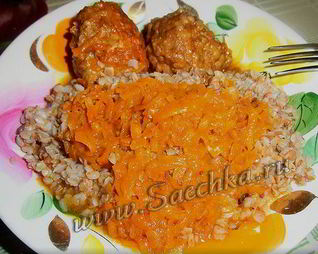 Гречка с фаршем