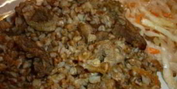 гречка с говядиной в мультиварке