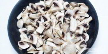 гречка с грибами и мясом