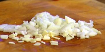 гречка с грибами, луком и укропом