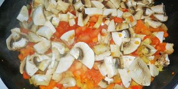 гречка с грибами в микроволновке