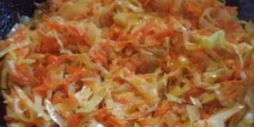 гречка с капустой