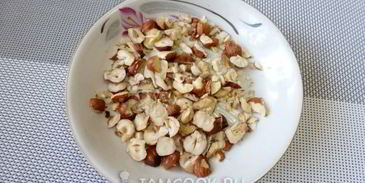 гречка с кокосовым молоком и фундуком