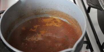 гречка с курицей в томатно-грибном соусе