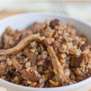 Рецепт Гречки с лисичками в мультиварке