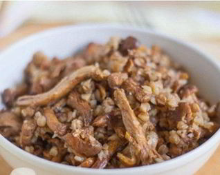 Гречка с лисичками в мультиварке