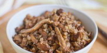 гречка с лисичками в мультиварке