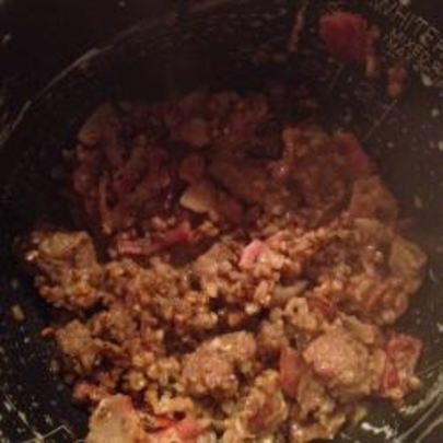 Гречка с мясом в мультиварке