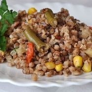 Рецепт Гречки с овощами в мультиварке