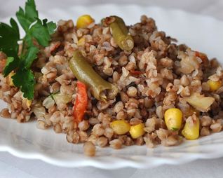Гречка с овощами в мультиварке