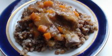 гречка с подливкой