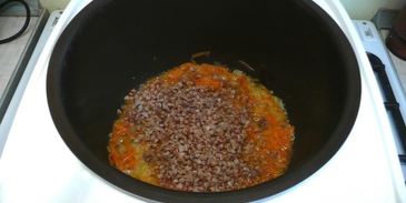 гречка с тушенкой в мультиварке
