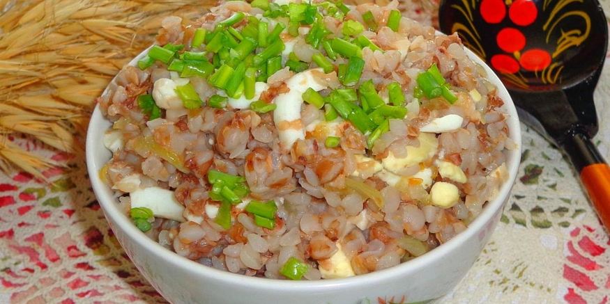 Рецепт гречки с яйцом