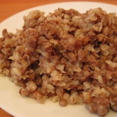 Гречка со свининой в мультиварке