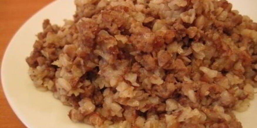 Рецепт гречки со свининой в мультиварке