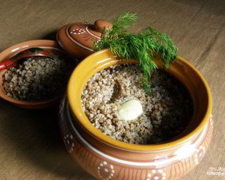 Гречка в горшочке в духовке