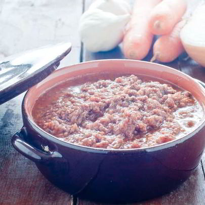 Гречка в сливочно-томатном соусе