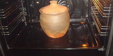 гречка запеченная в глиняном горшке