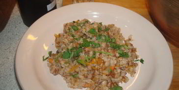 гречка запеченная в глиняном горшке