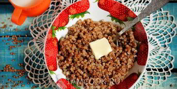 гречневая каша на молоке в мультиварке