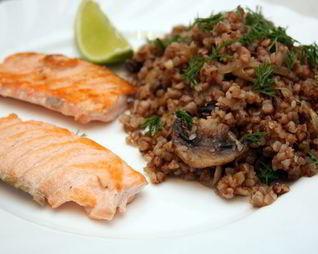 Гречневая каша с грибами