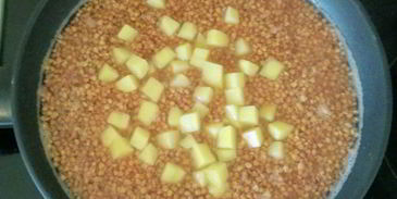 гречневая каша с картофелем