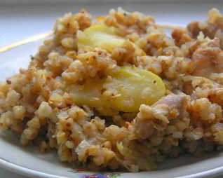 Гречневая каша с курицей