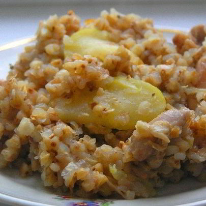 Гречневая каша с курицей
