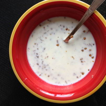 Гречневая каша с молоком