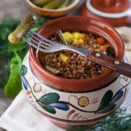 Рецепт Гречневой каши с овощами и сыром