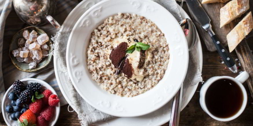 Рецепт гречневой каши с тирамису