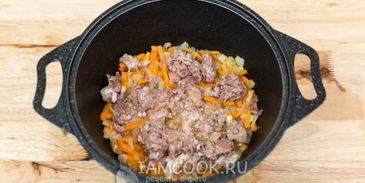 гречневая каша с тушенкой по-армейски