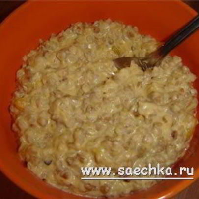 Гречневая каша с тыквой