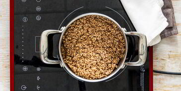 гречневая сладкая каша с бананами